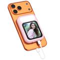 T7 schermo mirroring magnetico con cavo USB-C per selfie e luce di riempimento