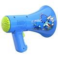 T9 Corno magico - Giocattolo megafono con cambiavoce per bambini - Dinosaurio - Blu