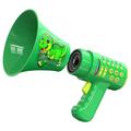 T9 Corno magico - Giocattolo megafono con cambiavoce per bambini - Dinosaurio - Verde