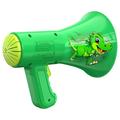 T9 Corno magico - Giocattolo megafono con cambiavoce per bambini - Dinosaurio - Verde