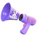 T9 Corno magico - Giocattolo megafono con cambiavoce per bambini - Unicorno - Viola