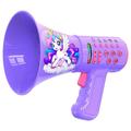 T9 Corno magico - Giocattolo megafono con cambiavoce per bambini - Unicorno - Viola