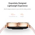 Smartwatch T9 con cardiofrequenzimetro da donna - 1.27" - Rosa