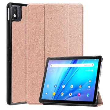 Custodia Smart Folio serie Tri-Fold per TCL NxtPaper 10s - Rosa Oro