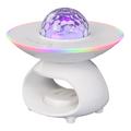 TCSP-001-C Lampada per proiettore stellare 4 in 1 con telecomando - Bianco