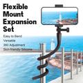 Telesin TE-FM-003 Supporto flessibile per telefono/action camera - Nero