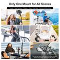 Telesin TE-FM-003 Supporto flessibile per telefono/action camera - Nero