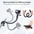 Telesin TE-FM-003 Supporto flessibile per telefono/action camera - Nero