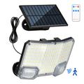 TG-TY19502 Lampada da parete con sensore di movimento a 144 LED e pannello solare per giardino e terrazza