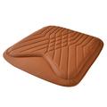 TK036 Cuscino per sedile auto con texture nappa e schiuma di memoria - Caffè