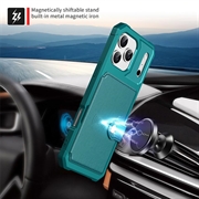 Custodia in TPU per iPhone 17 Pro con portacarte - Turchese