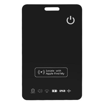 Tracker per portafoglio ultrasottile TR203 - Scheda certificata MFi con ricarica wireless e supporto Apple Find My Support