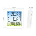 TS-8082 Termometro-igrometro wireless a doppio canale per celle frigorifere