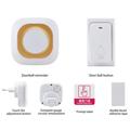 Sveglia digitale a LED TS-BC620 con vibrazione e campanello per anziani