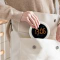 Sveglia vibrante TS-BC800-LED - 3 livelli di vibrazione e display a LED - Bianco