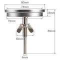 TS-BX65 Termometro bimetallico per barbecue con indicatori cromatici delle zone