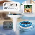 TS-PL07 Termometro wireless per piscina con ricevitore da interno