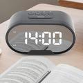Sveglia con specchio a LED TS-R900 da 5.5" - Nero
