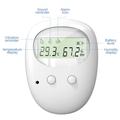 TXQ-01 Allarme wireless per enuresi notturna con display per neonati e anziani