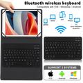 TY3316 Custodia universale per tablet con tastiera Bluetooth - 9-11", layout USA - Nero