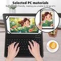 TY3316 Custodia universale per tablet con tastiera Bluetooth - 9-11", layout USA - Nero