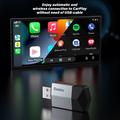 Adattatore wireless 2-in-1 TYS-4262AC per CarPlay e Android Auto - USB-A/USB-C - Argento