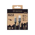 Cavo USB-A / USB-C Tactical Fat Man 2.0 - 60W, 1m