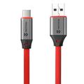 Cavo USB-A / USB-C Tactical Fat Man 2.0 - 60W, 1m - Rosso