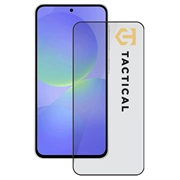 Protezione dello schermo in vetro temperato Tactical Glass Shield 5D per Samsung Galaxy A37 - Bordo nero
