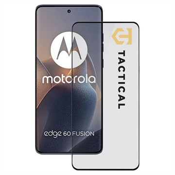 Protezione dello schermo in vetro temperato Tactical Glass Shield 5D per Motorola Edge 60 Fusion - Bordo nero