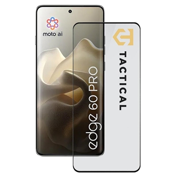 Protezione dello schermo in vetro temperato Tactical Glass Shield 5D per Motorola Edge 60 Pro - Bordo nero