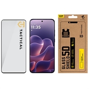 Protezione dello schermo in vetro temperato Tactical Glass Shield 5D per Motorola Edge 70 Fusion/70 Fusion+ - Bordo nero