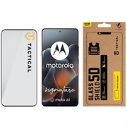 Protezione dello schermo in vetro temperato Tactical Glass Shield 5D per Motorola Signature - Bordo nero