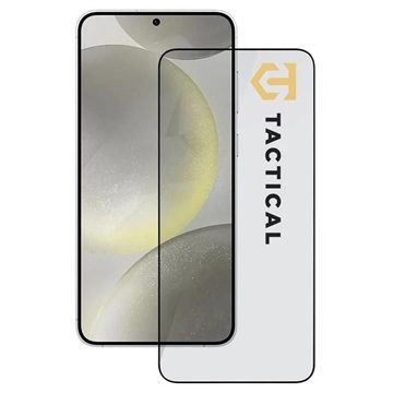 Protezione dello schermo in vetro temperato Tactical Glass Shield 5D per Samsung Galaxy S25+/S24+ - Bordo nero