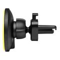 Caricabatterie wireless Tactical MagForce EQui2p Qi2 / Supporto magnetico per auto - Nero