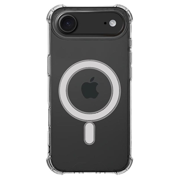 Custodia Tactical MagForce Plyo per iPhone 17 Air con angoli rinforzati e MagSafe - trasparente