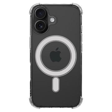 Custodia Tactical MagForce Plyo per iPhone 17 con angoli rinforzati e MagSafe - trasparente