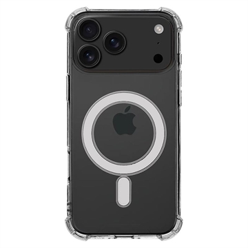 Custodia Tactical MagForce Plyo per iPhone 17 Pro Max con angoli rinforzati e MagSafe - trasparente