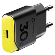 Caricabatterie rapido USB-C Tactical Minimi 30W GaN - Nero/Giallo