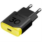 Caricabatterie rapido USB-C Tactical Minimi 30W GaN - Nero/Giallo