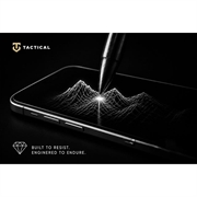 Protezione per schermo in vetro temperato Tactical Sapphire Bullet per iPhone 17 Pro Max/18 Pro Max - Bordi neri