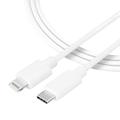 Cavo USB-C / Lightning Tactical Smooth - 2 m - Bianco