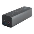 Power bank da 27000mAh con display TFT di Tactical Squad Head Quarters - Grigio