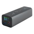 Power bank da 27000mAh con display TFT di Tactical Squad Head Quarters - Grigio