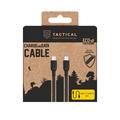 Cavo USB-C con filo tattico - 2m, 60W - nero