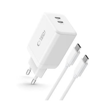 Caricabatterie Tech-Protect 45W GAN USB-C - iPhone 17 Pro Max, Air, iPad Pro 13 2025