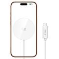 Caricabatterie Tech-Protect A50 Fast MagSafe da 25W/Qi2.2 - Bianco
