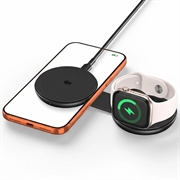Tech-Protect A55 Caricabatterie wireless 2-in-1 magnetico/MagSafe da 25W, QI2.2