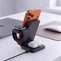 Tech-Protect A56 Caricabatterie wireless 3 in 1 magnetico/Magsafe da 25W, QI2.2 - Nero