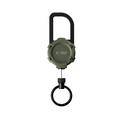 Tech-Protect ATH03 UrbanLoop - Supporto antifurto con cavo in acciaio - Verde militare